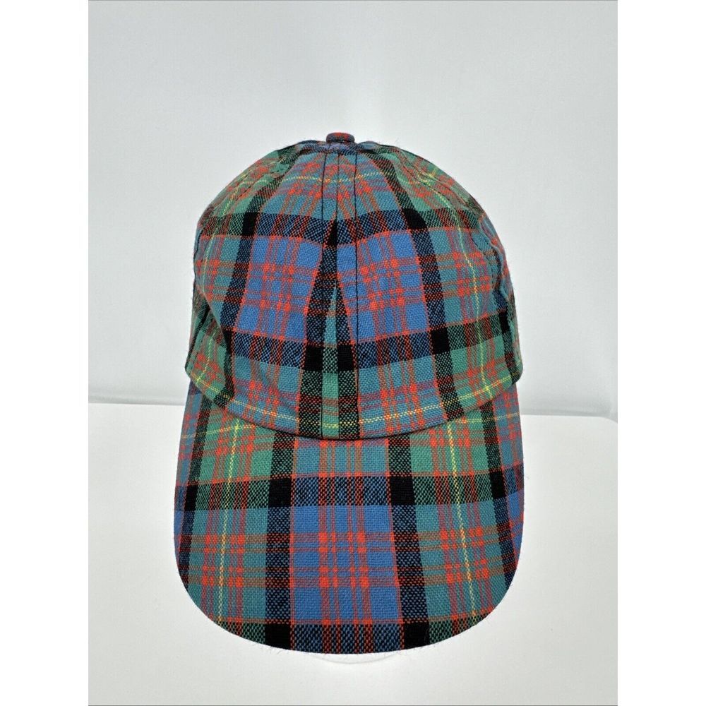 Ingles Buchan Tartan Golf Baseball Hat Cap Adult OS Wool Scotland Adjustable